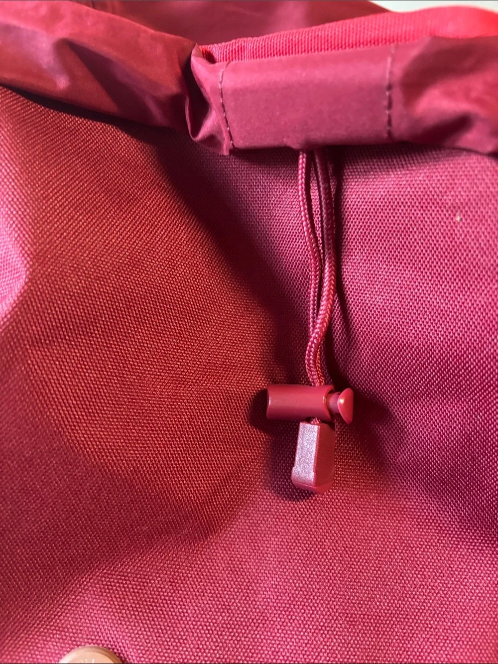 Herschel Supply Company Burgundy Backpack with Cream Stripes NWOT